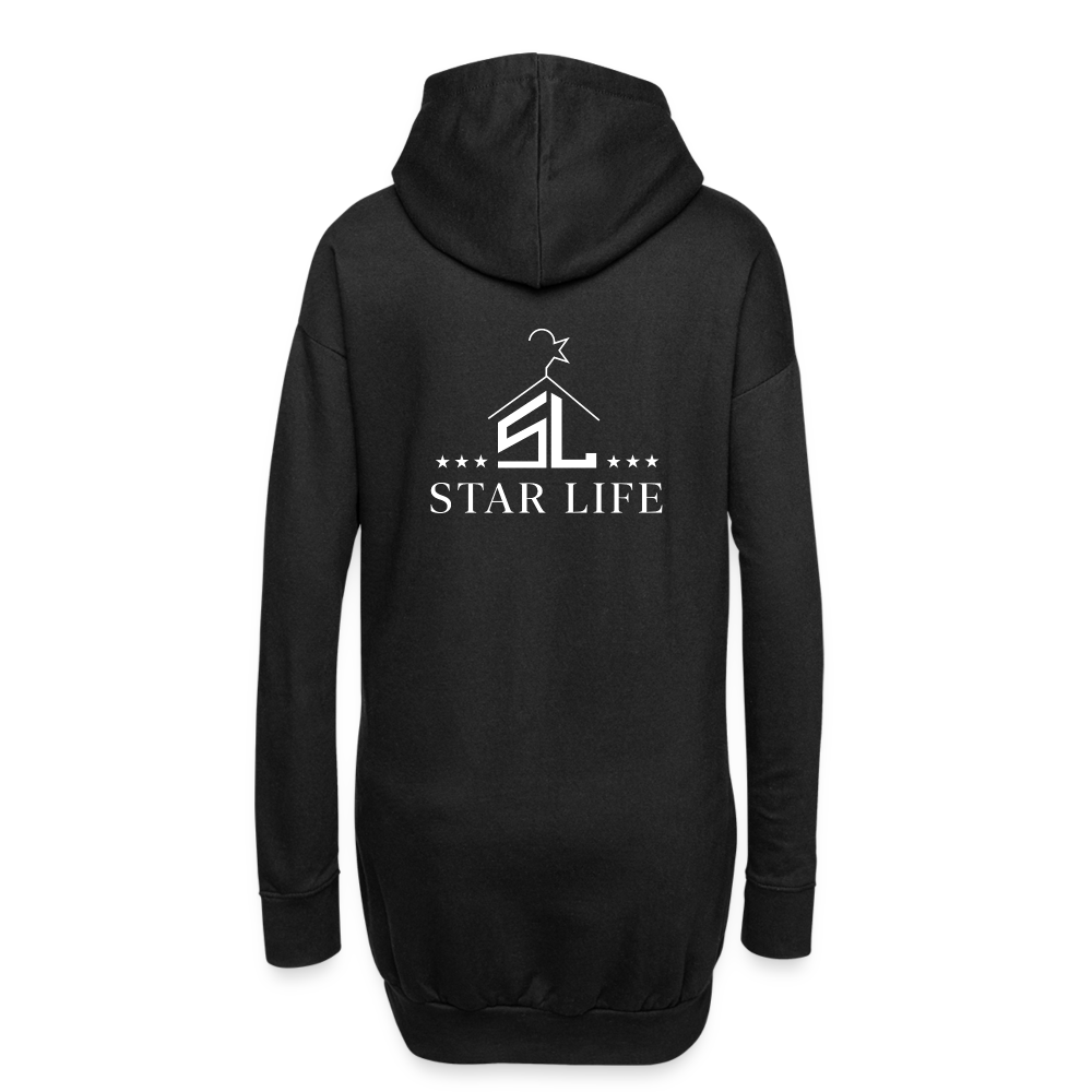Hoodie Dress - black
