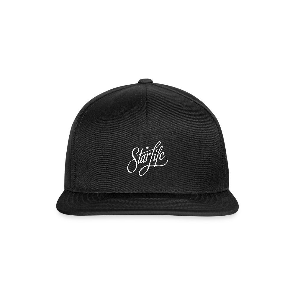 Star Life Snapback Cap - black/black