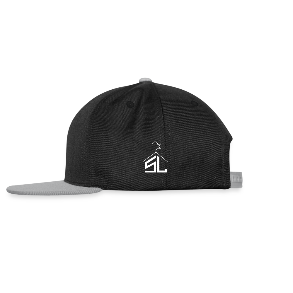 Snapback Cap - black/grey
