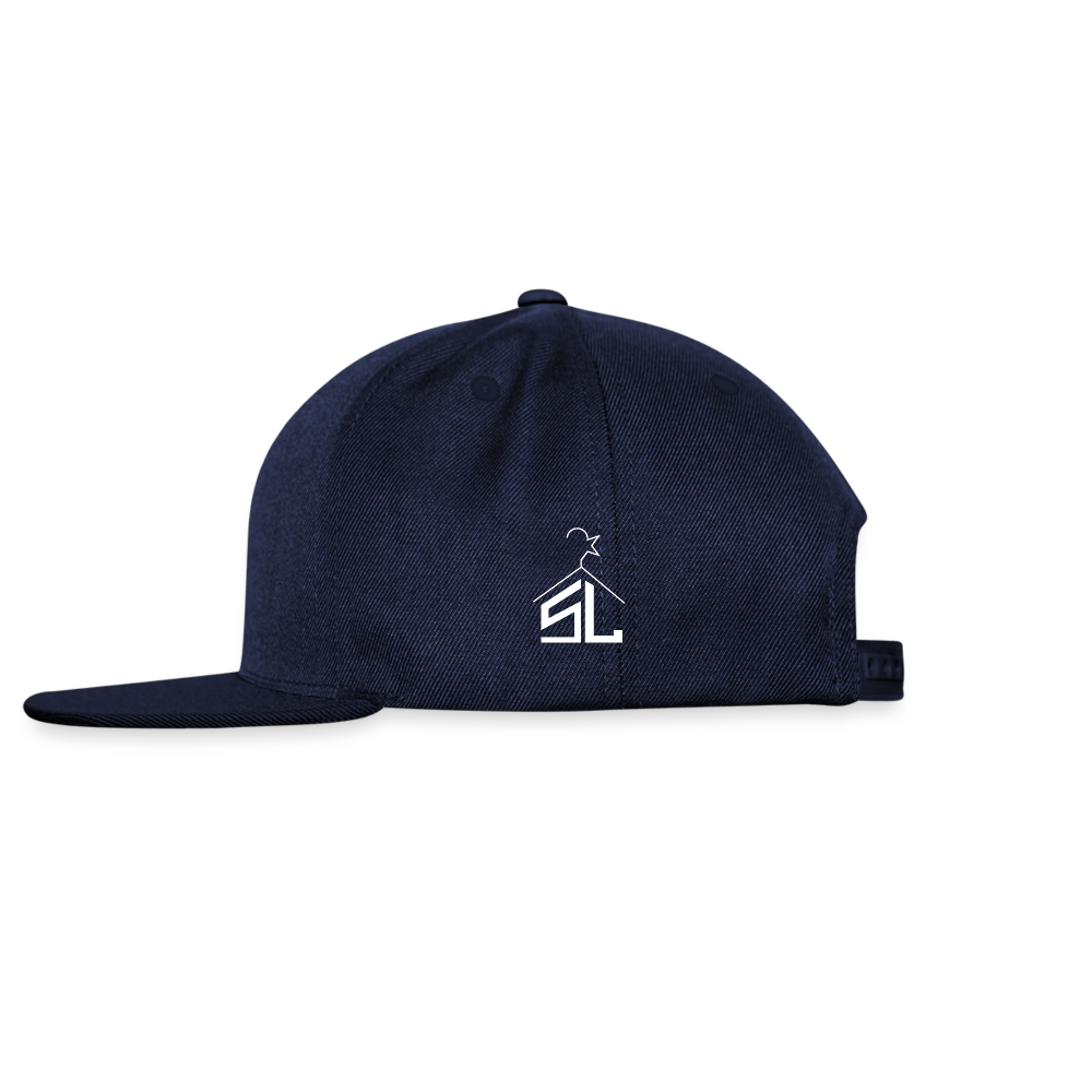 Snapback Cap - navy/navy