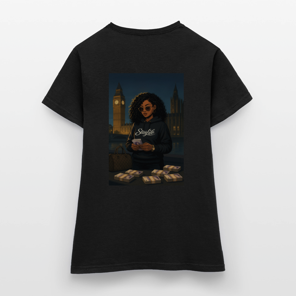 Star Life Signature Tee – Women’s - black