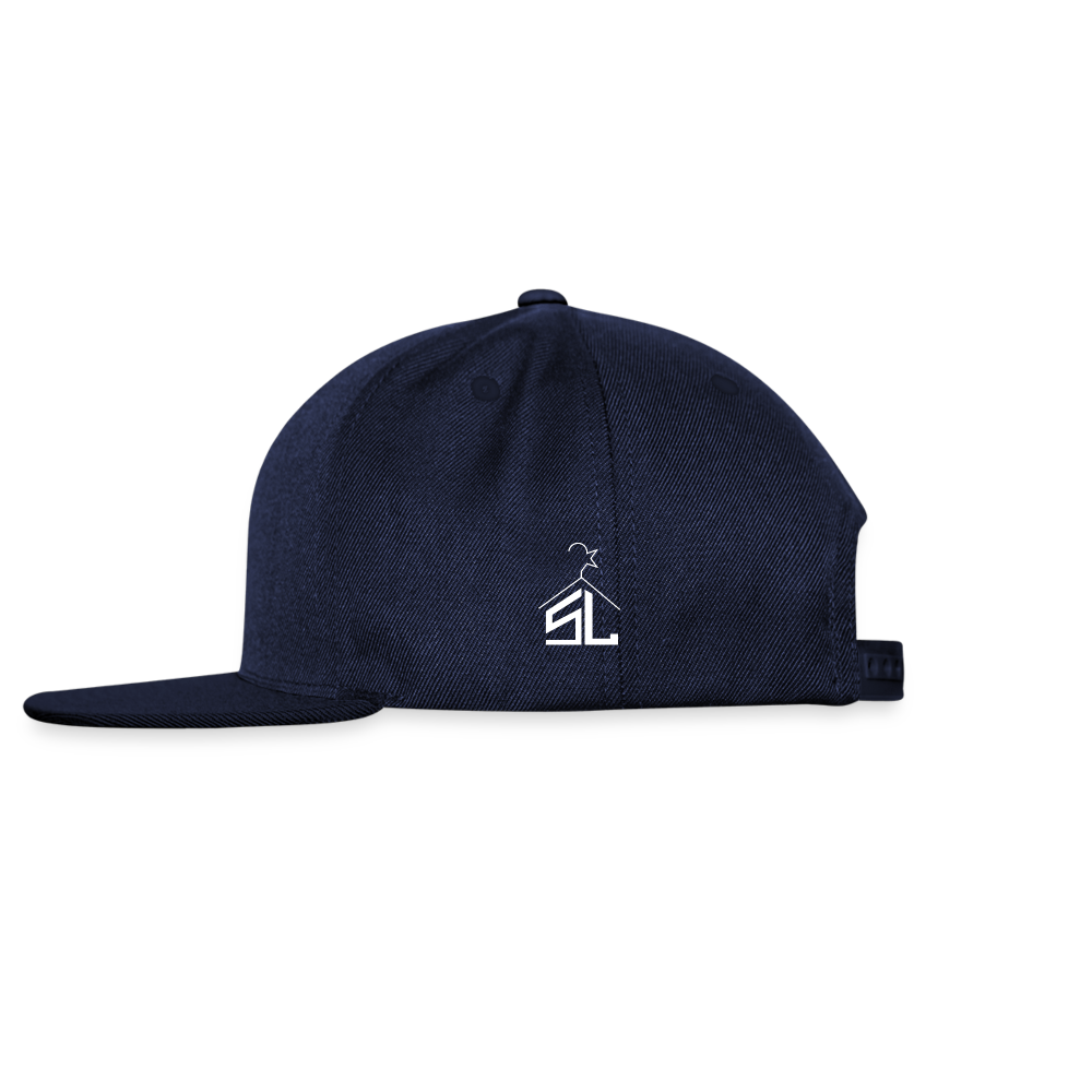 Snapback Cap - navy/navy