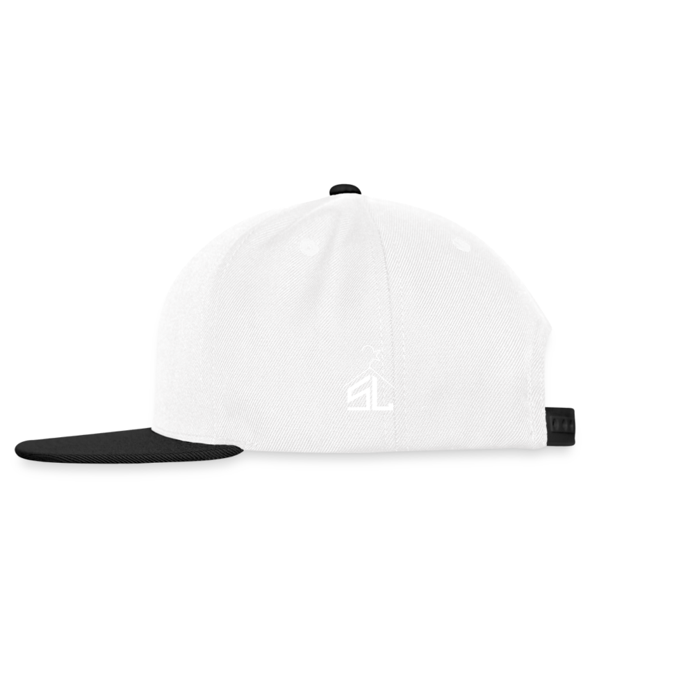 Snapback Cap - white/black