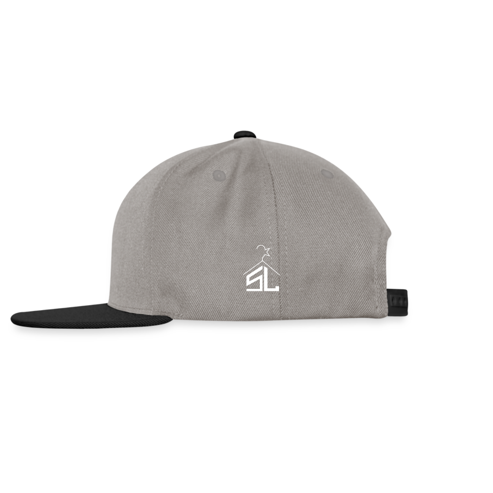 Snapback Cap - graphite/black