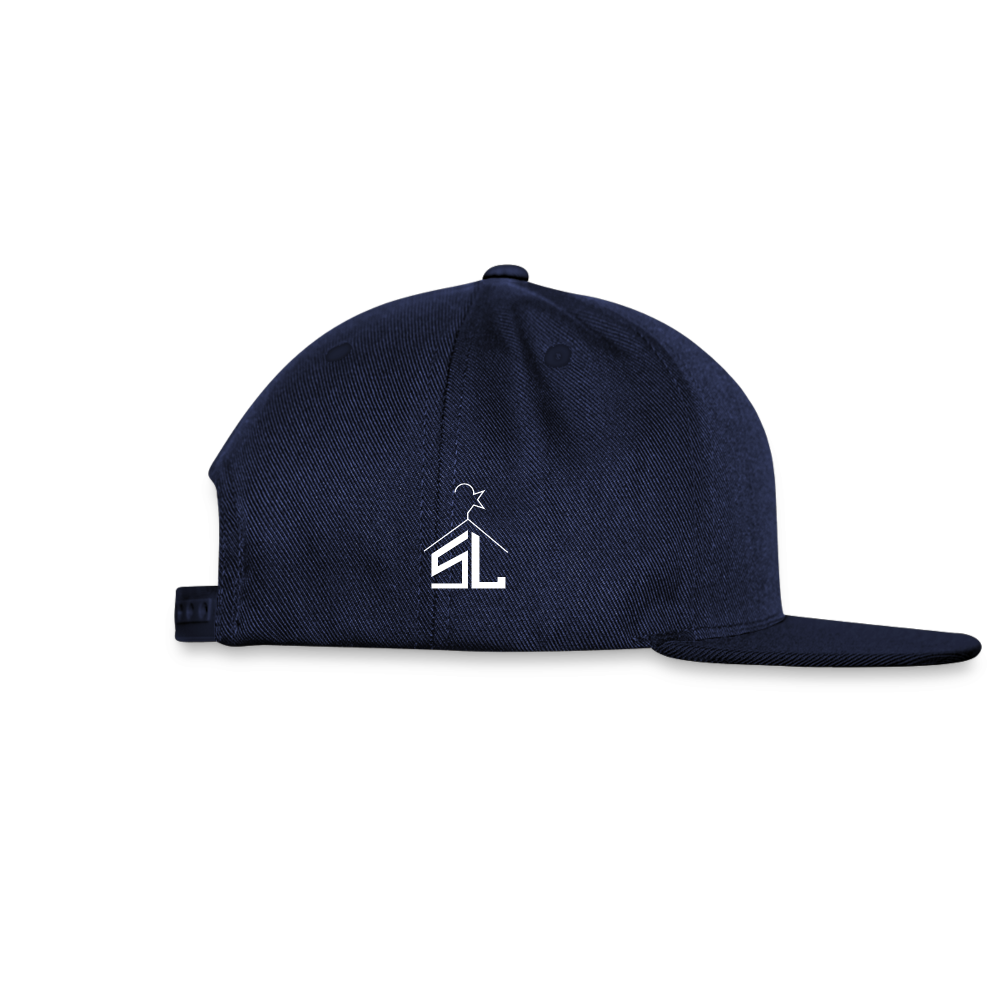 Snapback Cap - navy/navy