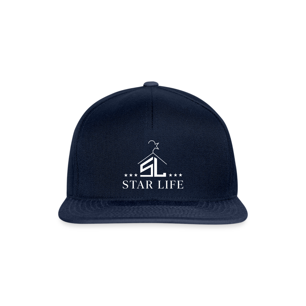 Snapback Cap - navy/navy