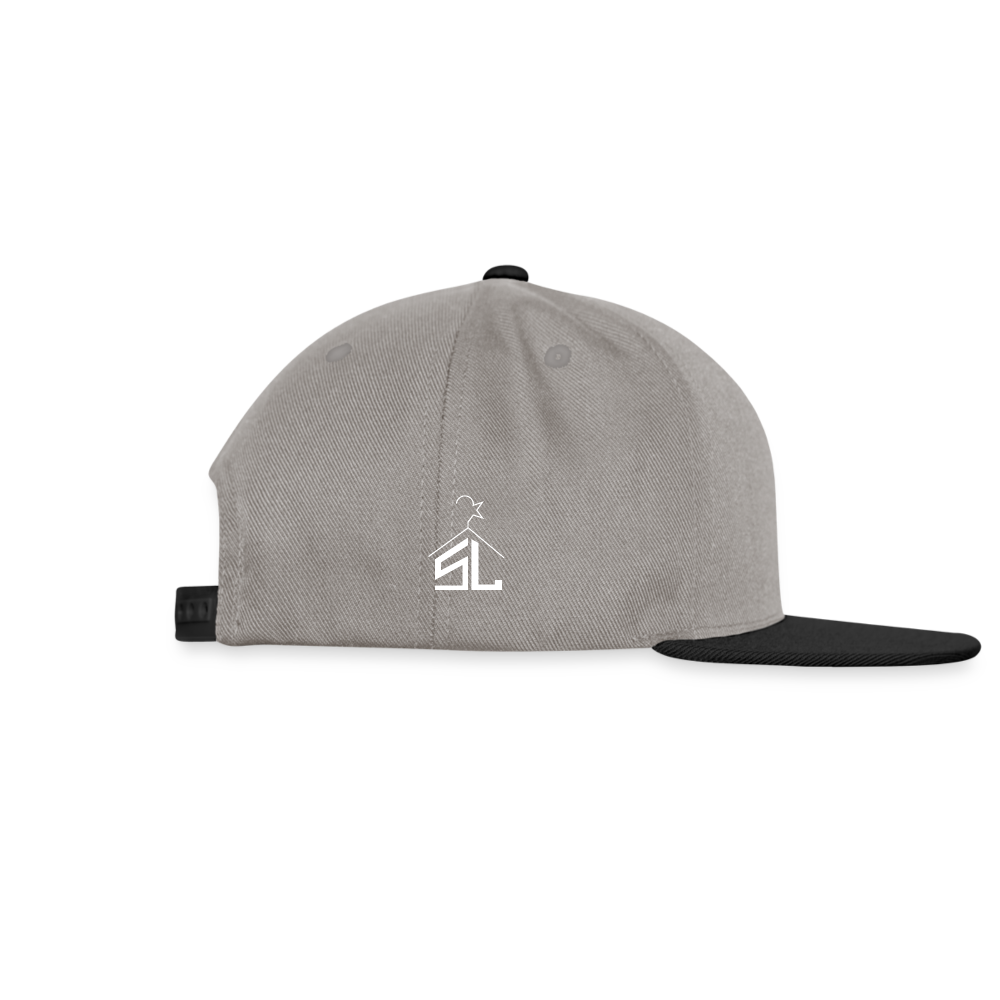 Snapback Cap - graphite/black