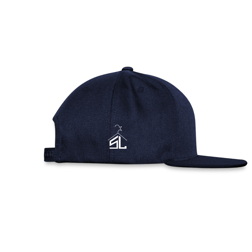 Snapback Cap - navy/navy