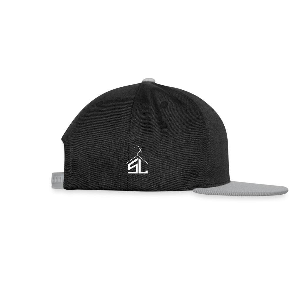 Snapback Cap - black/grey