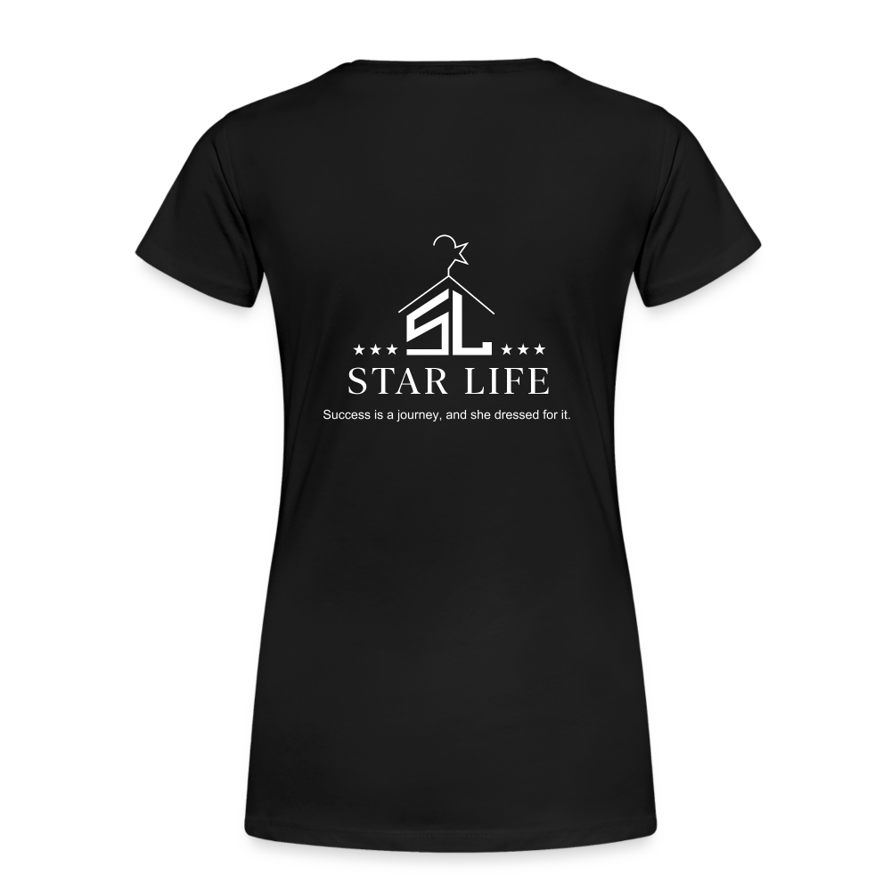 Women’s inspirational tee - black