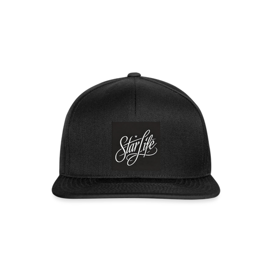 Snapback Cap - black/black