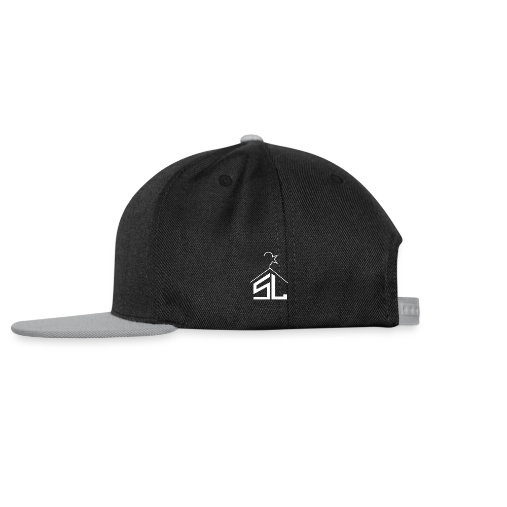 Snapback Cap - black/grey