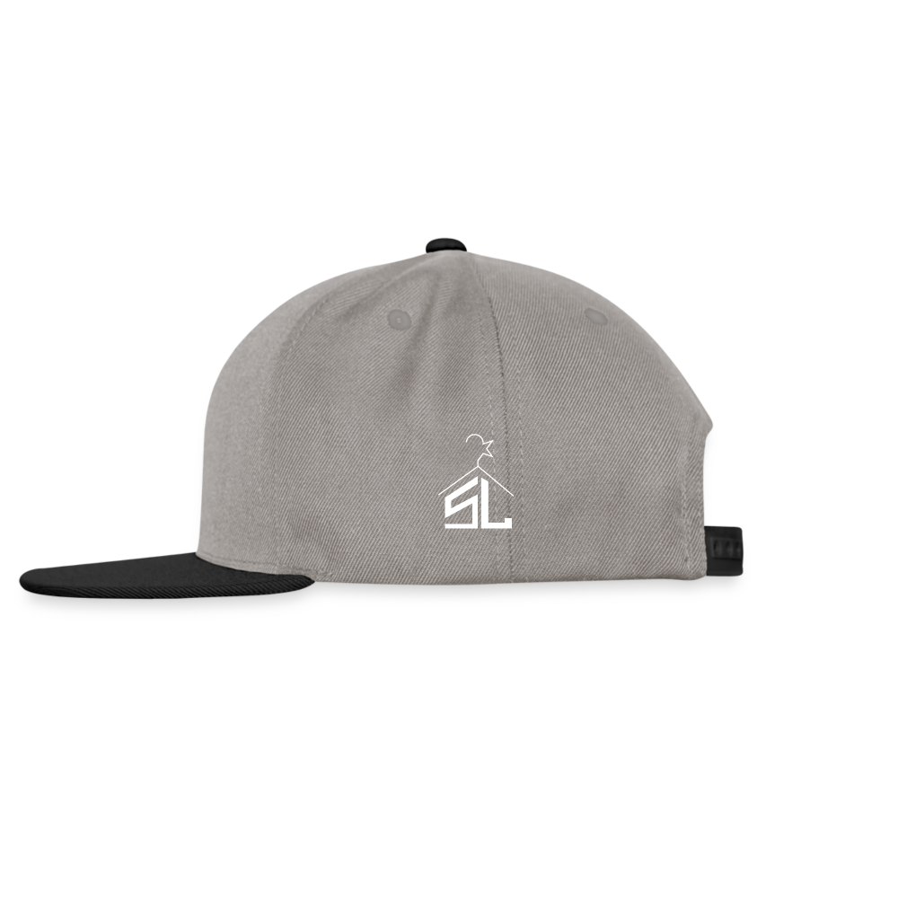 Snapback Cap - graphite/black
