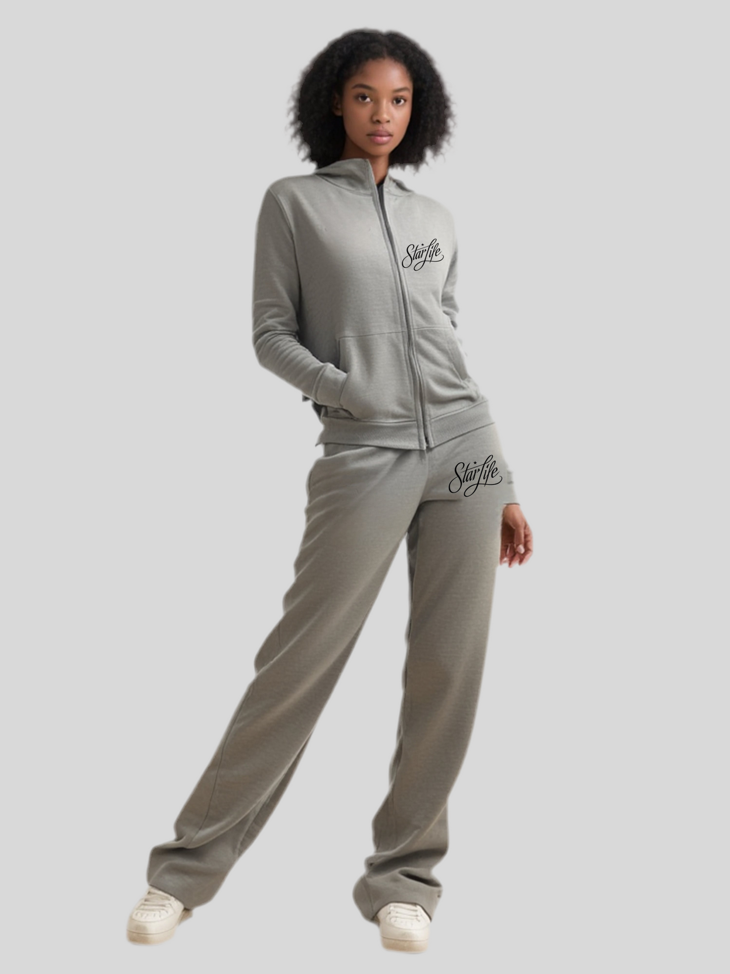 Women’s Star Life Signature Tracksuit Oversized Hoodie