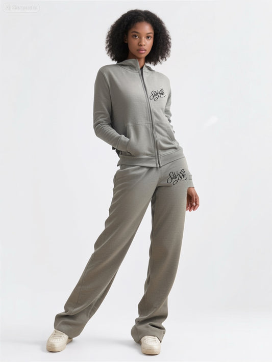 Women’s Star Life Signature Tracksuit Oversized Hoodie